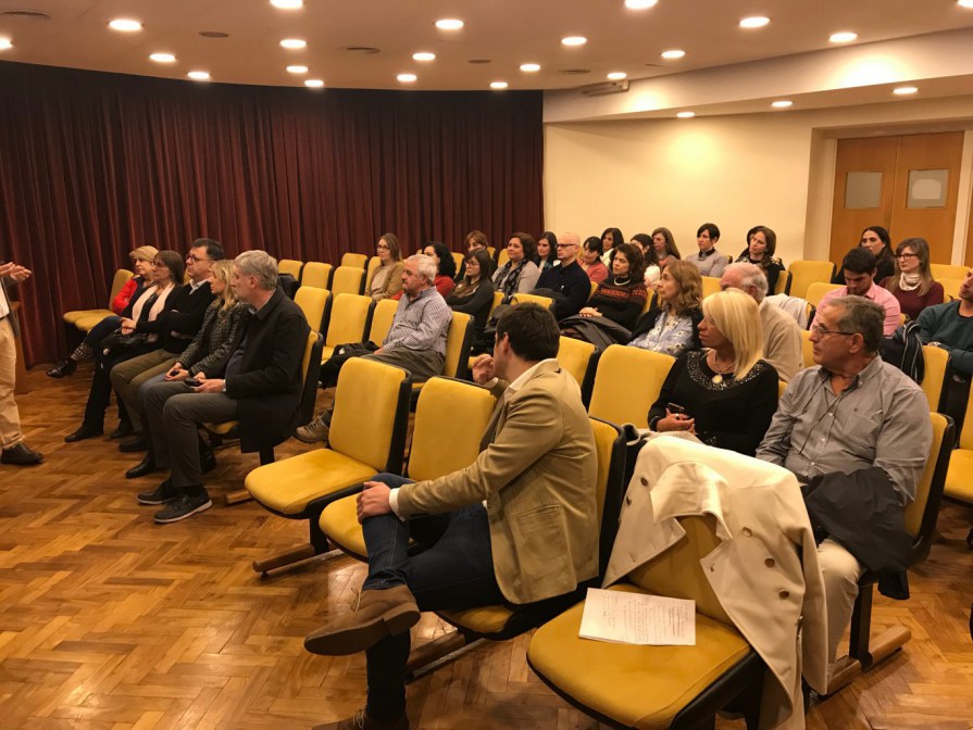 Vista del público durante el lanzamiento de la cohorte 2019.